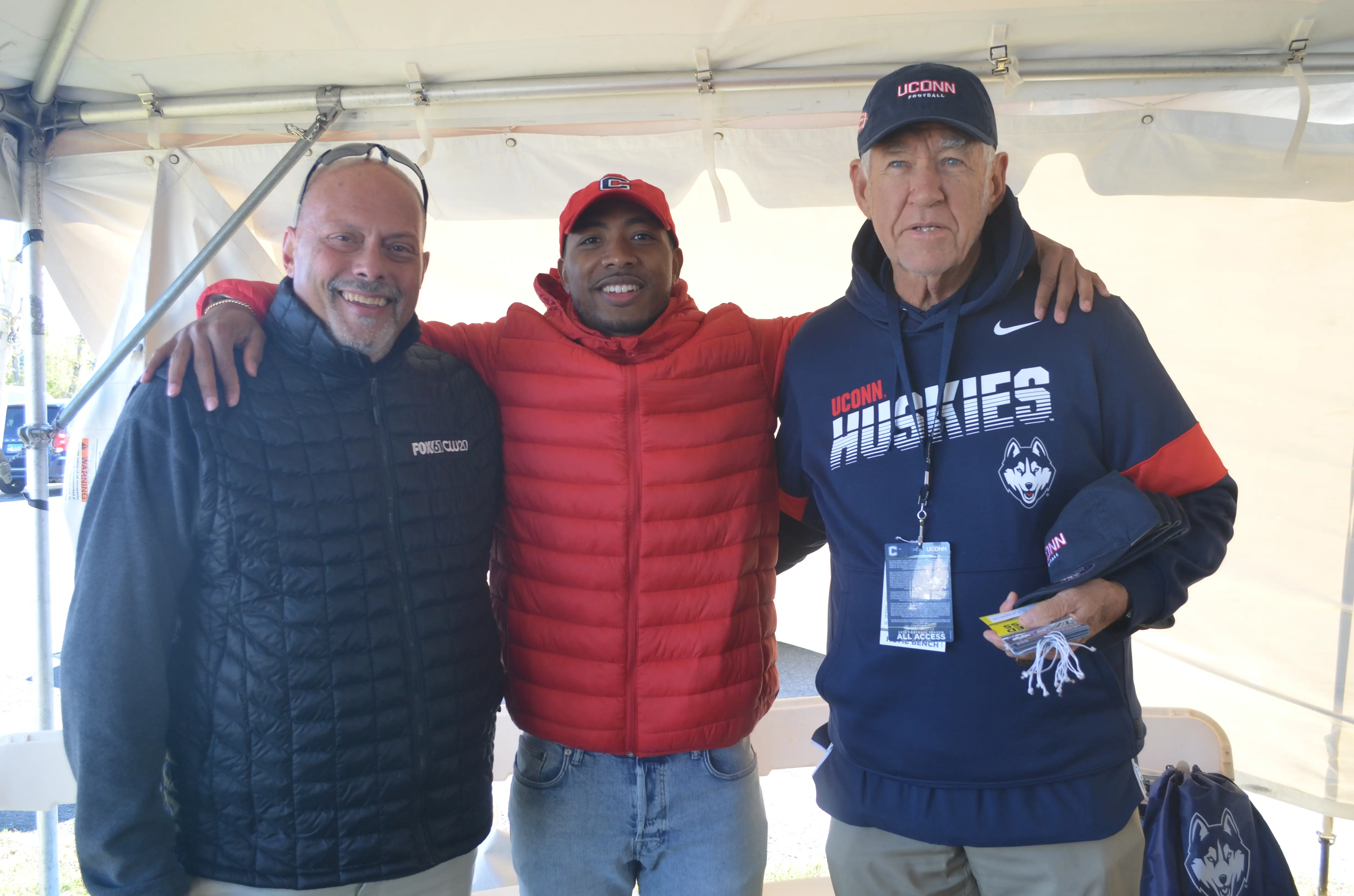 Joe D, Kashif and Coach 2019
